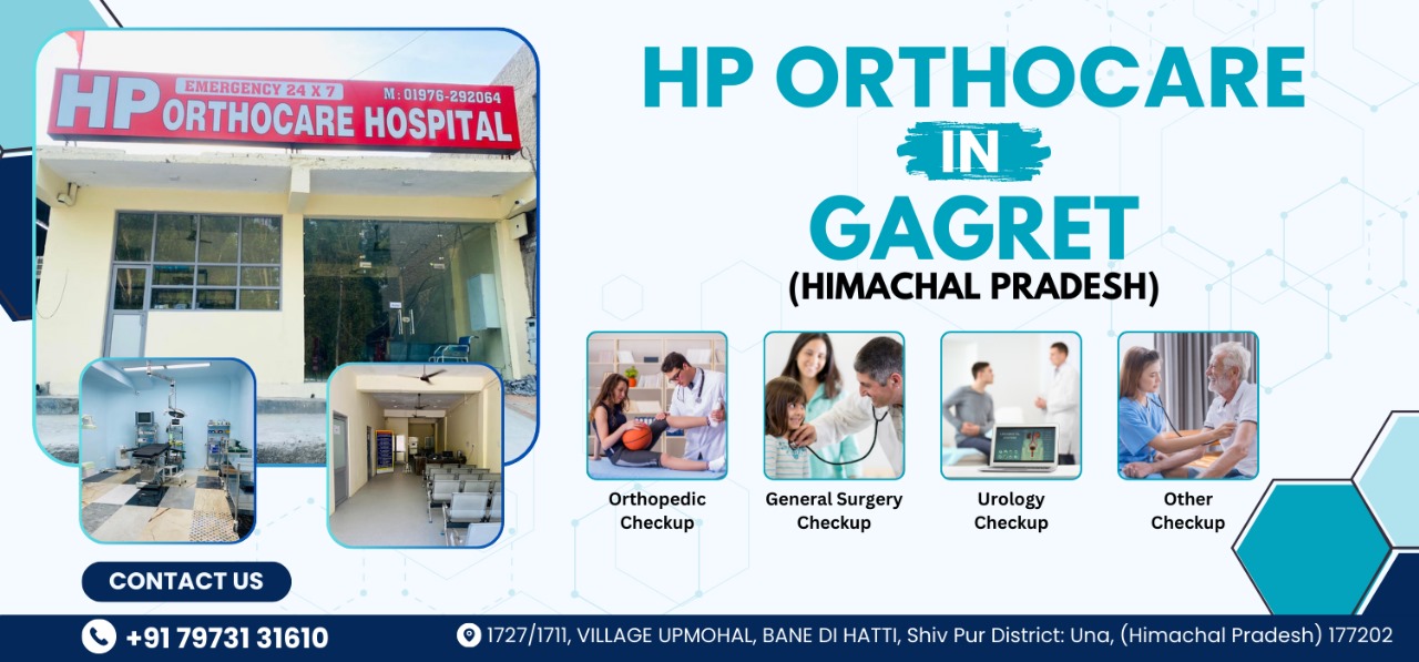 BEST ORTHOPEDIC HOSPITAL IN GAGRET, 
 Himachal